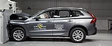 Volvo XC60 im Euro-NCAP-Crashtest.  Foto: Auto-Medienportal.Net/Euro NCAP